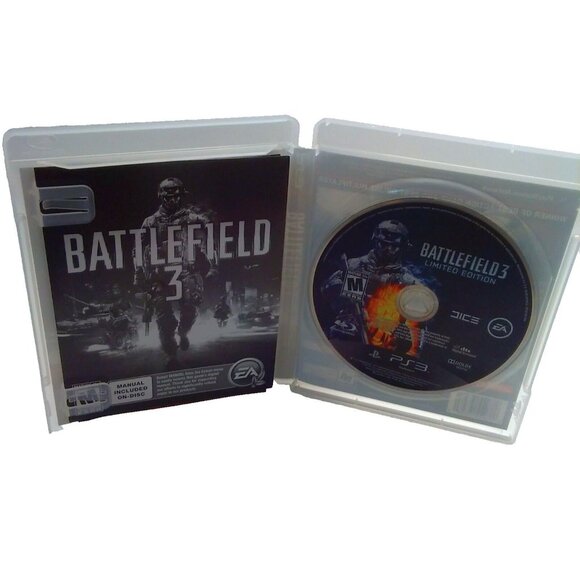 Battlefield 3 Sony PlayStation 3, 2011 Video Game with Manual - Picture 2 of 3
